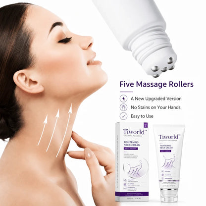 ✨Tiworld™ Instant Neck Lift Cream  — 🧴 Infused with Retinol & Hyaluronic Acid | Firms the Neck, Reduces Wrinkles & Double Chin