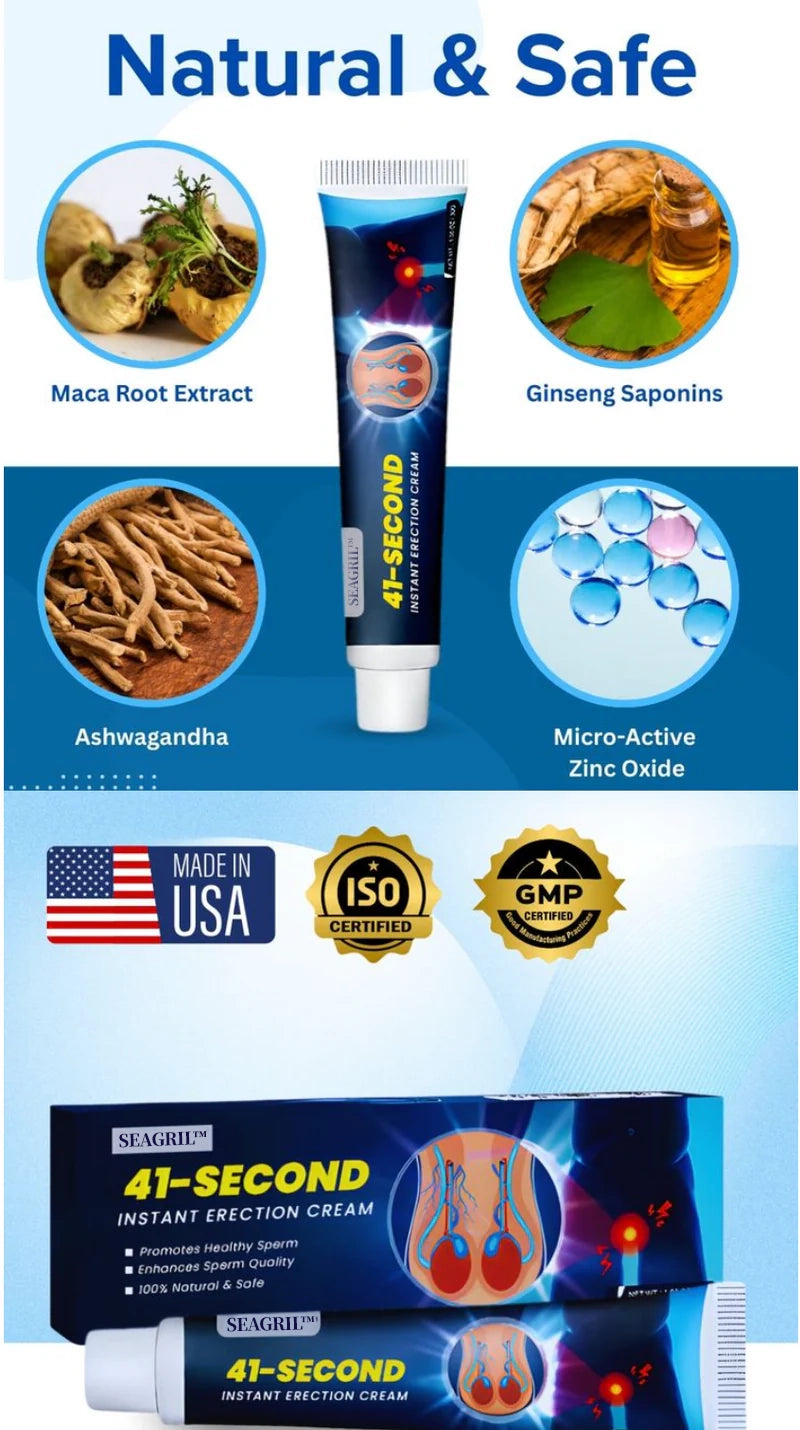 🔥41-Second Instant Erection Cream
