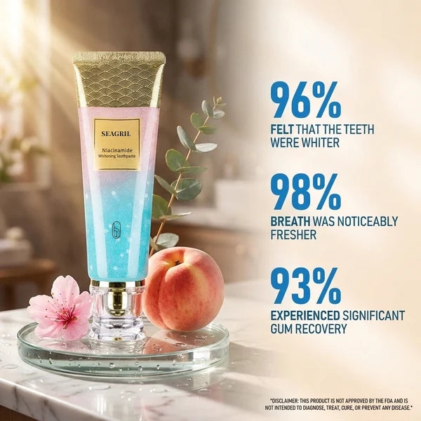 💖Niacinamide toothpaste for dazzling white teeth🦷Pearly white teeth🦷The new secret weapon for your smile!